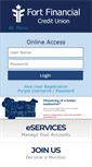 Mobile Screenshot of fortfinancialcu.org